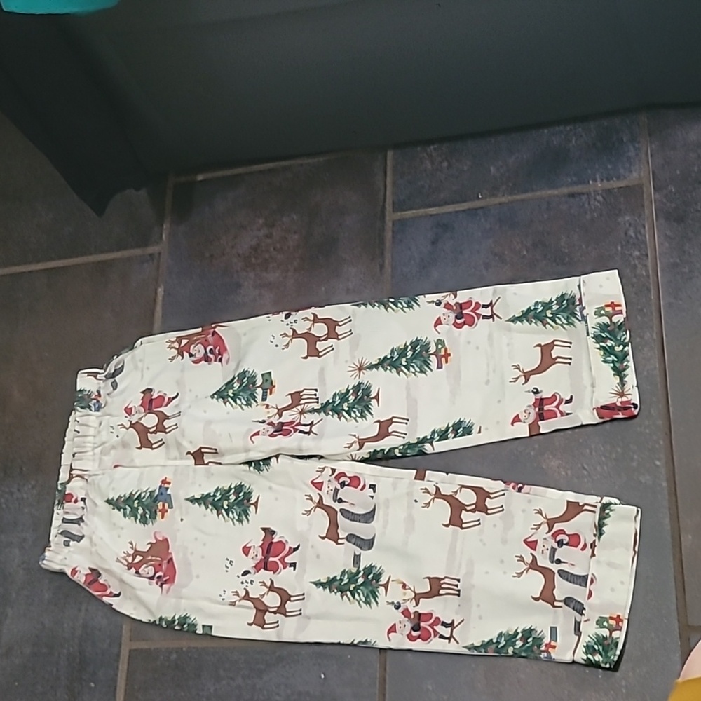 Pottery Barn Kids - Christmas Holiday PJ Pants Size 6 Unisex - Picture 2 of 5